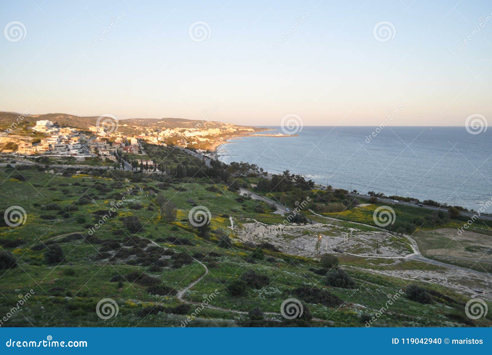 ancient amathous limassol in cyprus